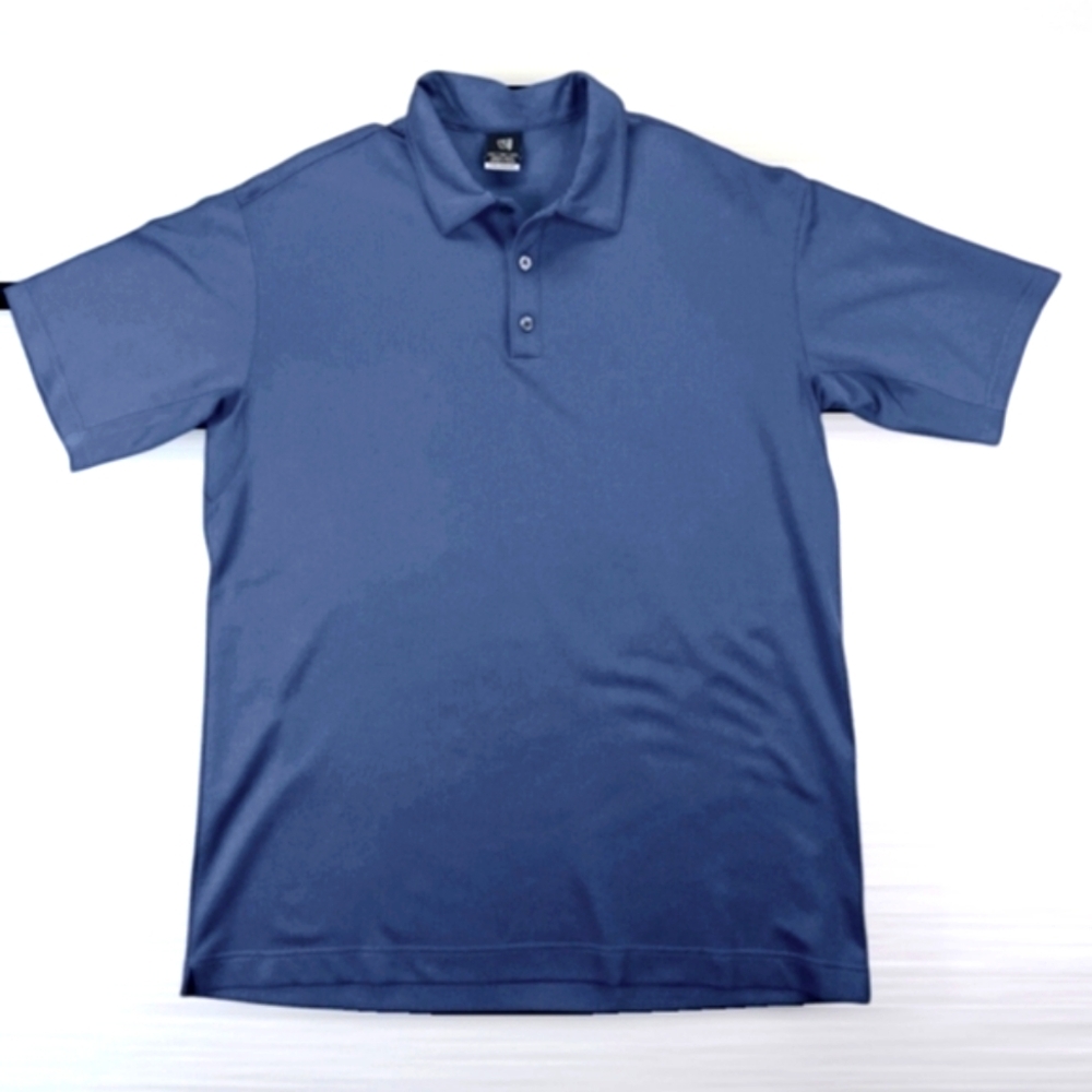 Nike Golf Shirt Mens Large Blue Short Sleeve Sphere Dry Casual Polo Wear Preppy